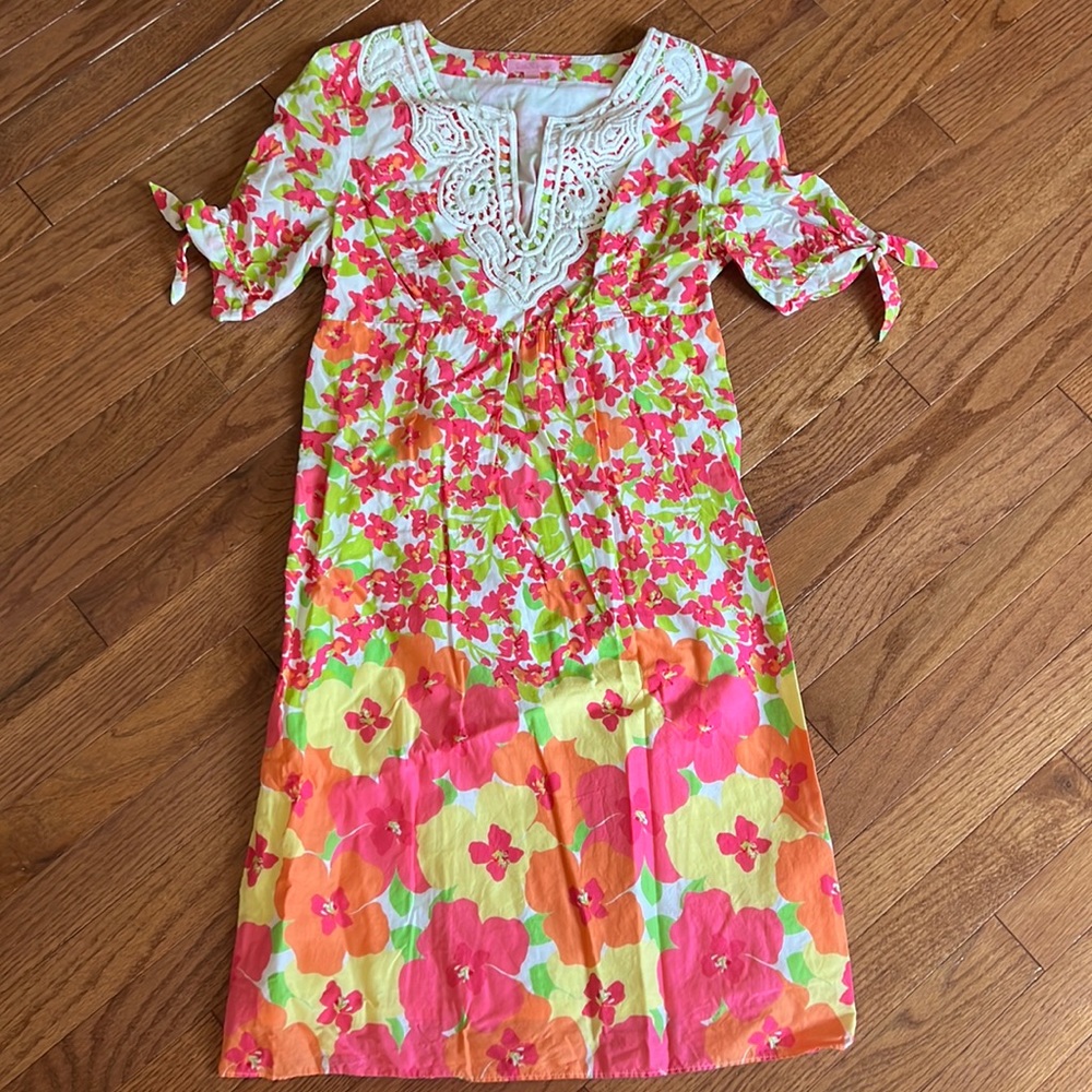 Lilly Pulitzer floral dress